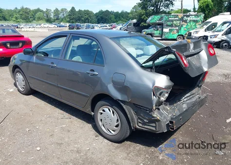 2006 Toyota Corolla Ce из США, поврежденный, VIN 2T1BR32E96C597320